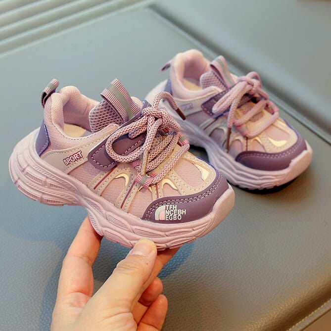 Baby Junior Breathable Running purple premium Sports Torre Shoes